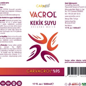 VACROL KEKİK SUYU - Görsel 3