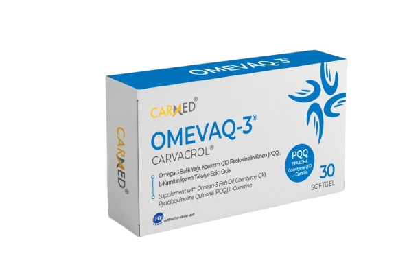 Omevac 3 Balık Yağı, Koenzim Q10, PQQ, L-Karnitin 30 Softgel