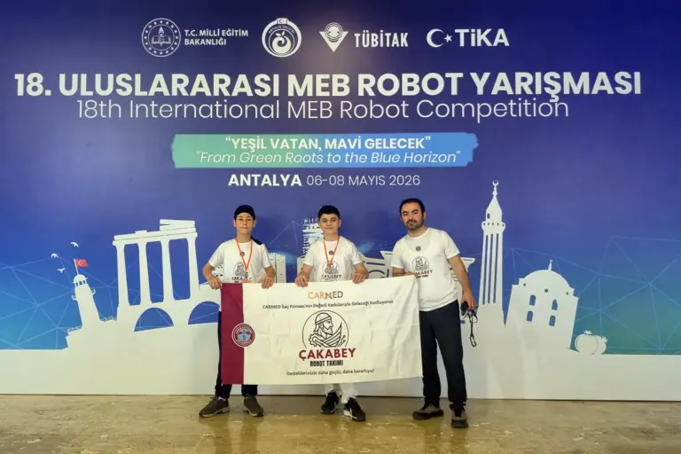 agvanin genc mucitleri antalya meb robot yarismasinda